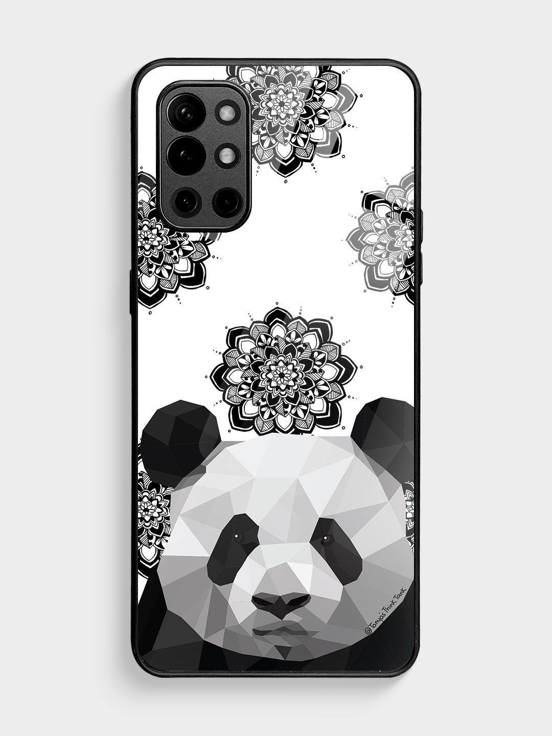 Buy Panda Poly - Glass Phone Case for OnePlus 9R Phone Cases & Covers Online