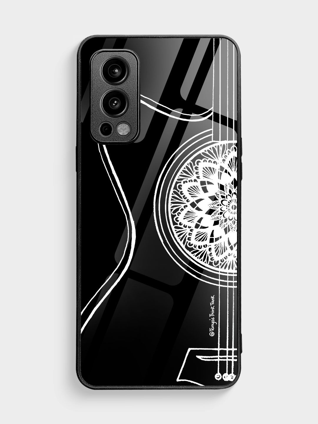 Buy Guitar White - Glass Phone Case for OnePlus Nord 2 Phone Cases & Covers Online
