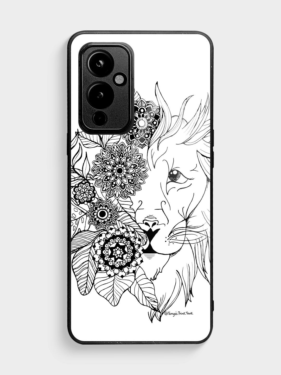 Buy Lion - Glass Phone Case for OnePlus 9 Phone Cases & Covers Online