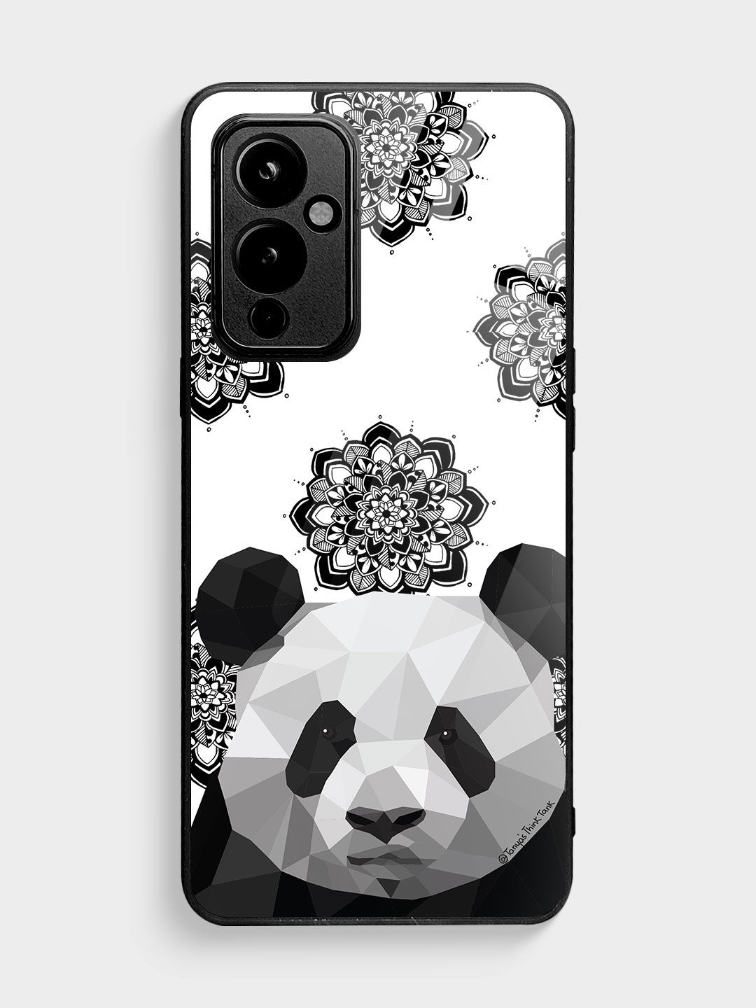Buy Panda Poly - Glass Phone Case for OnePlus 9 Phone Cases & Covers Online
