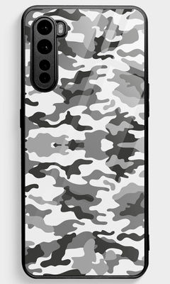 Buy Camo Grey - Glass Phone Case for OnePlus Nord Phone Cases & Covers Online