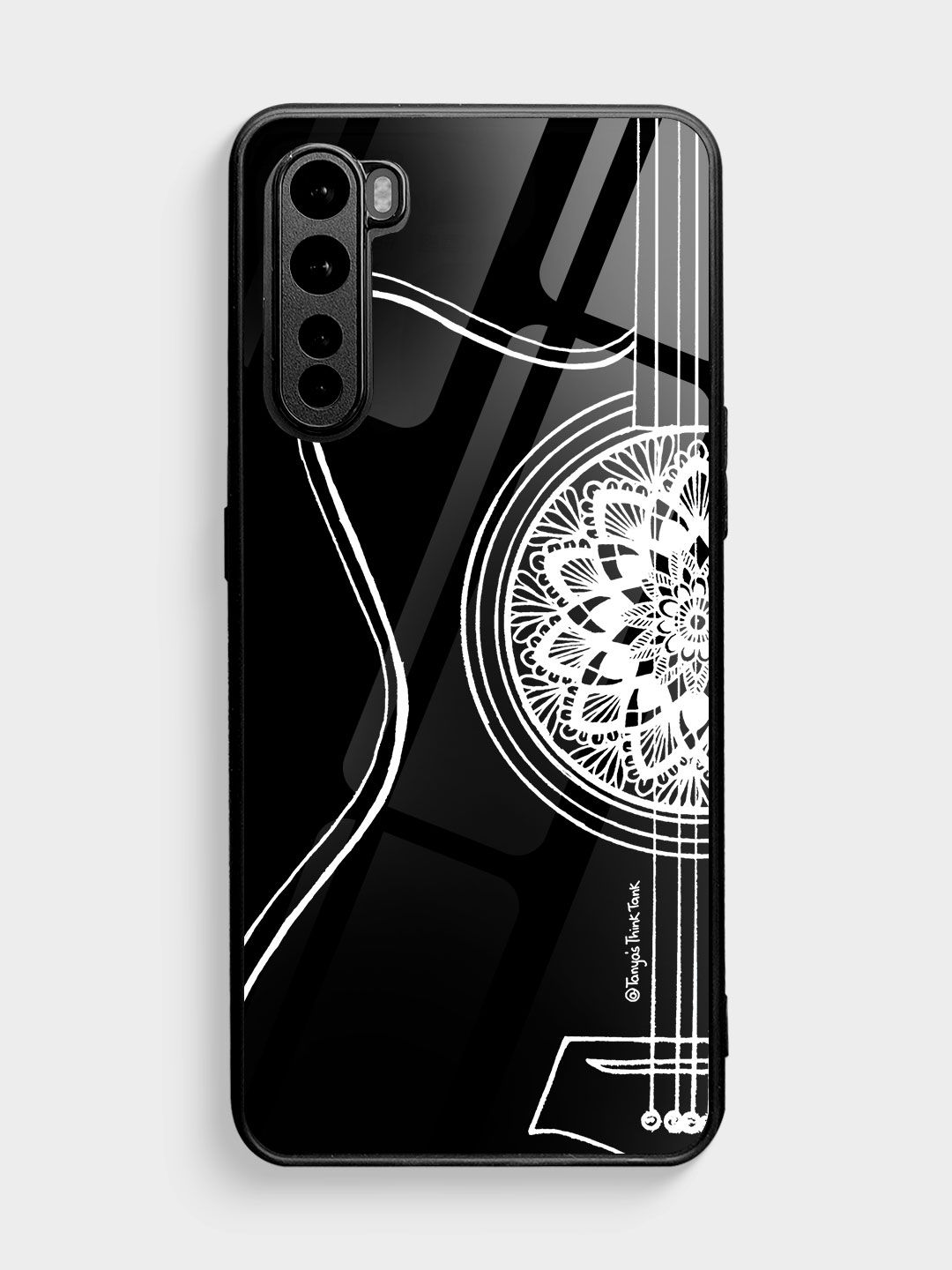 Buy Guitar White - Glass Phone Case for OnePlus Nord Phone Cases & Covers Online