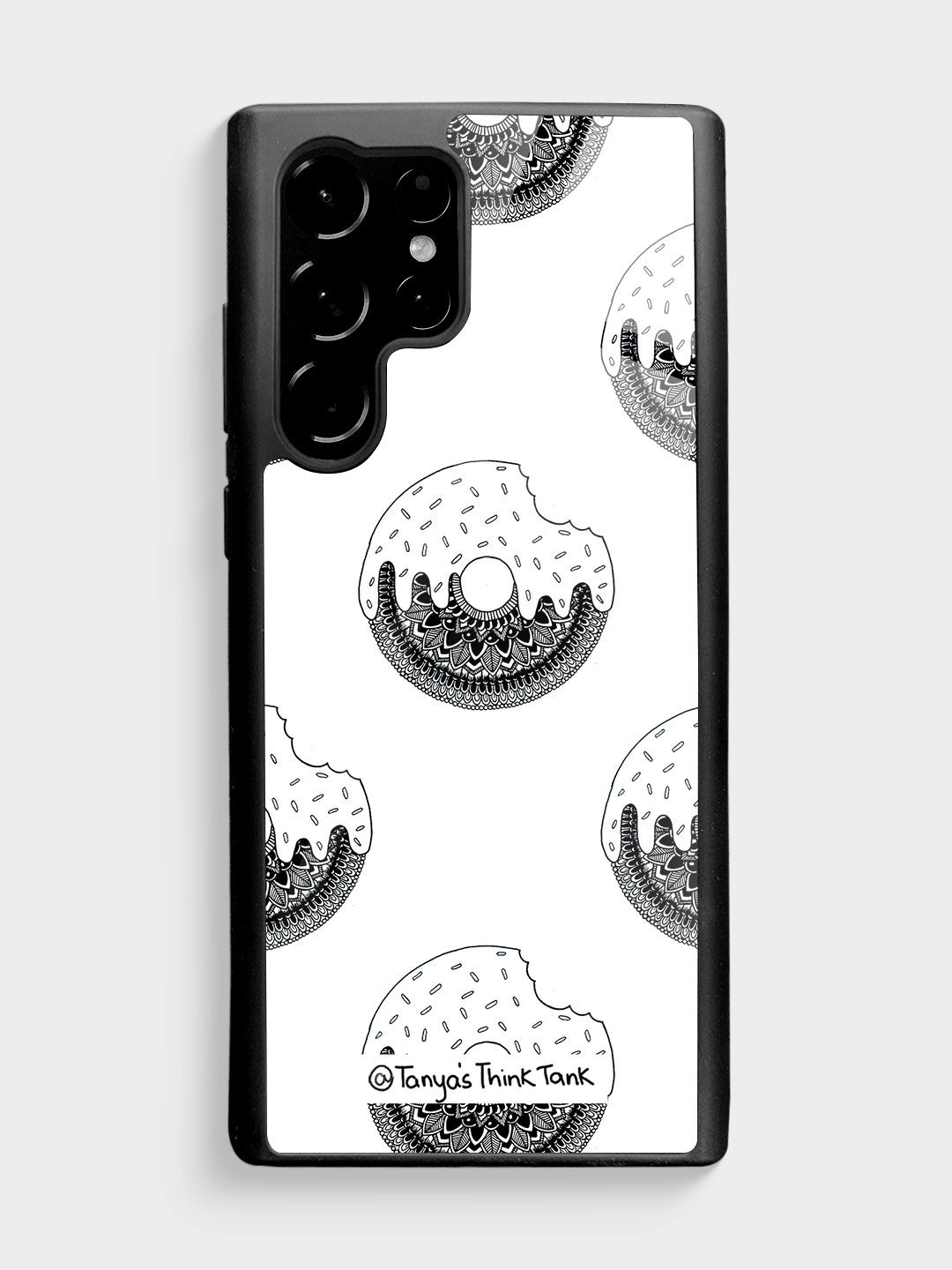 Buy Donut Pattern - Glass Phone Case for Samsung S22 Ultra Phone Cases & Covers Online
