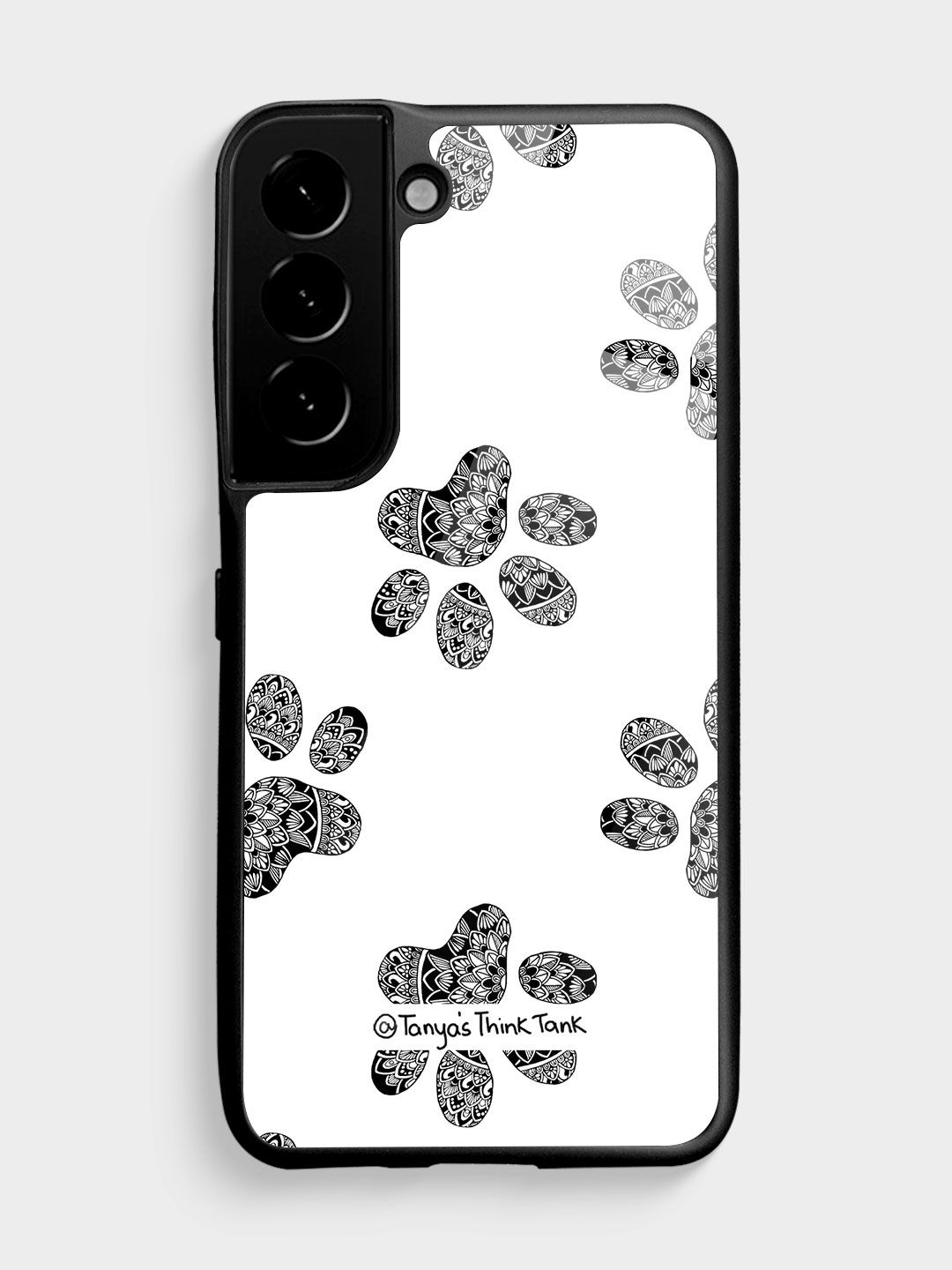 Buy Paws Pattern - Glass Phone Case for Samsung S22 Phone Cases & Covers Online