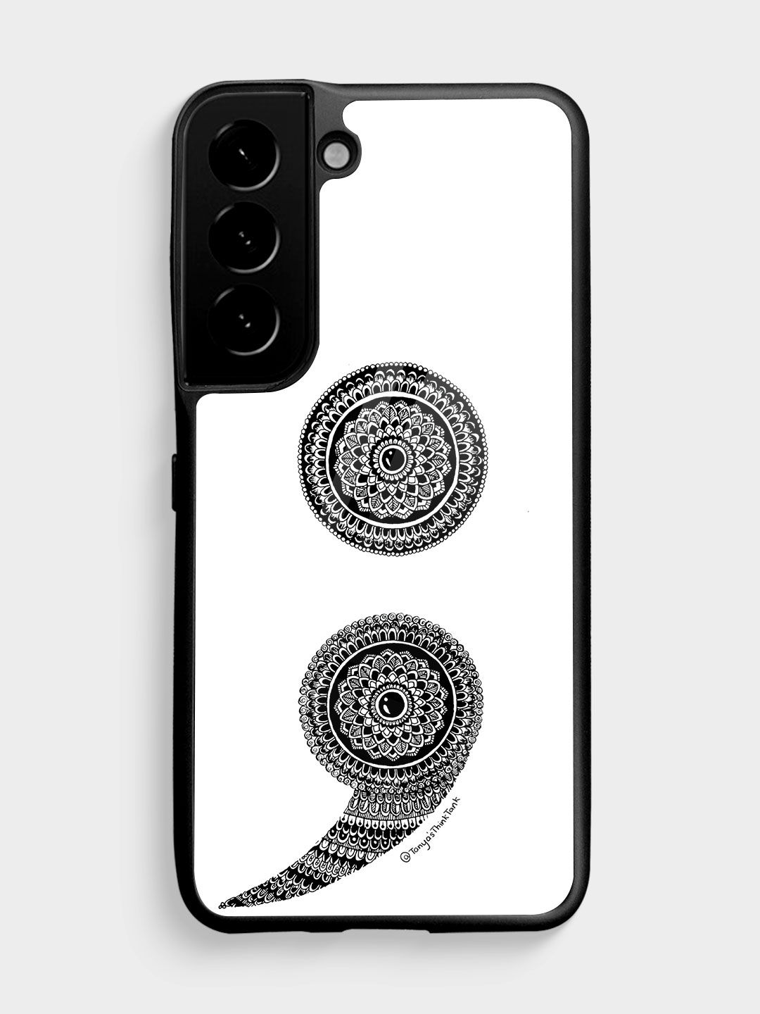 Buy Semicolon - Glass Phone Case for Samsung S22 Phone Cases & Covers Online