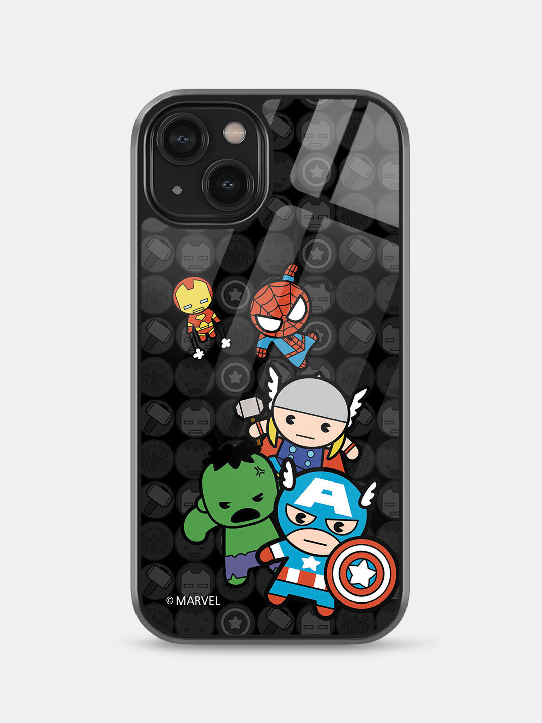 Glass shop phone case