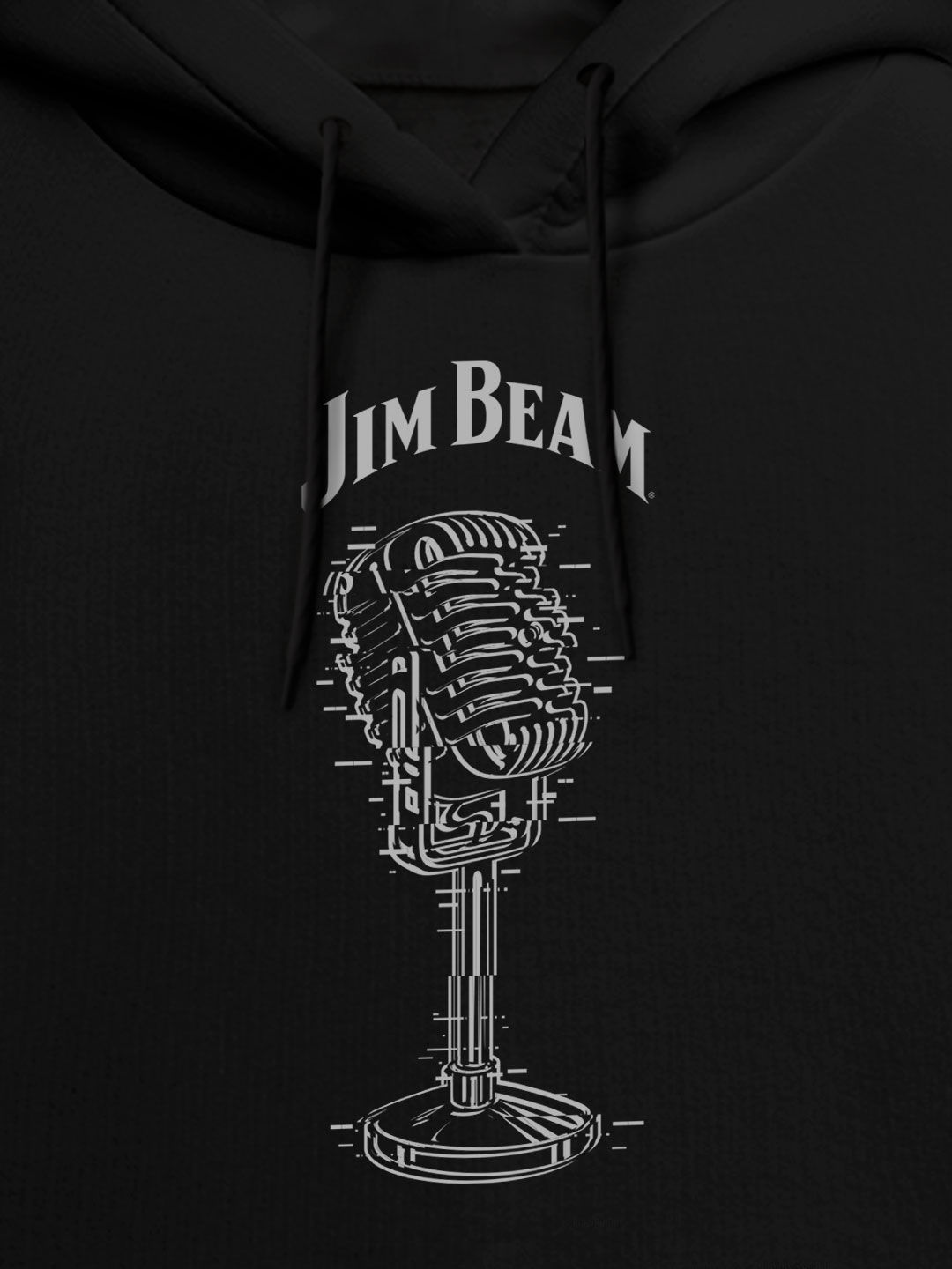 Jim Beam Retro Mic - Hoodie