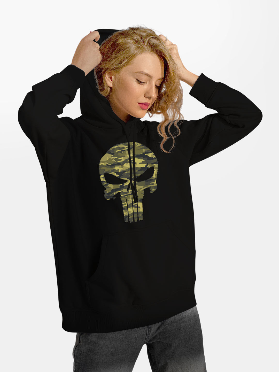 Camo Punisher - Hoodie