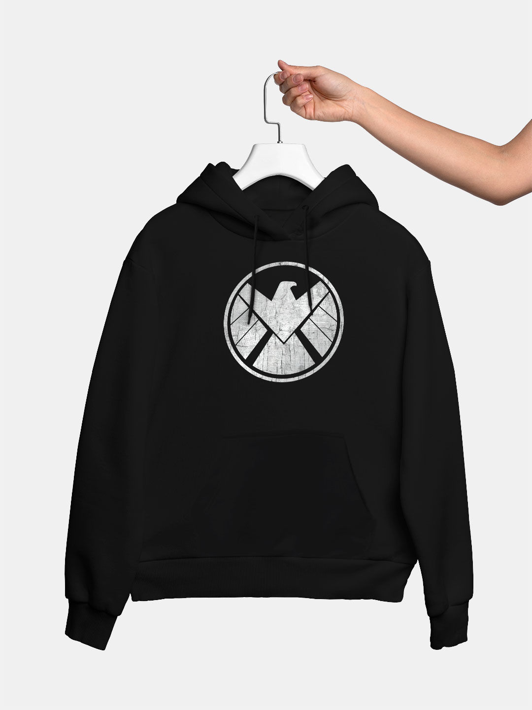 Agents of 2025 shield hoodie