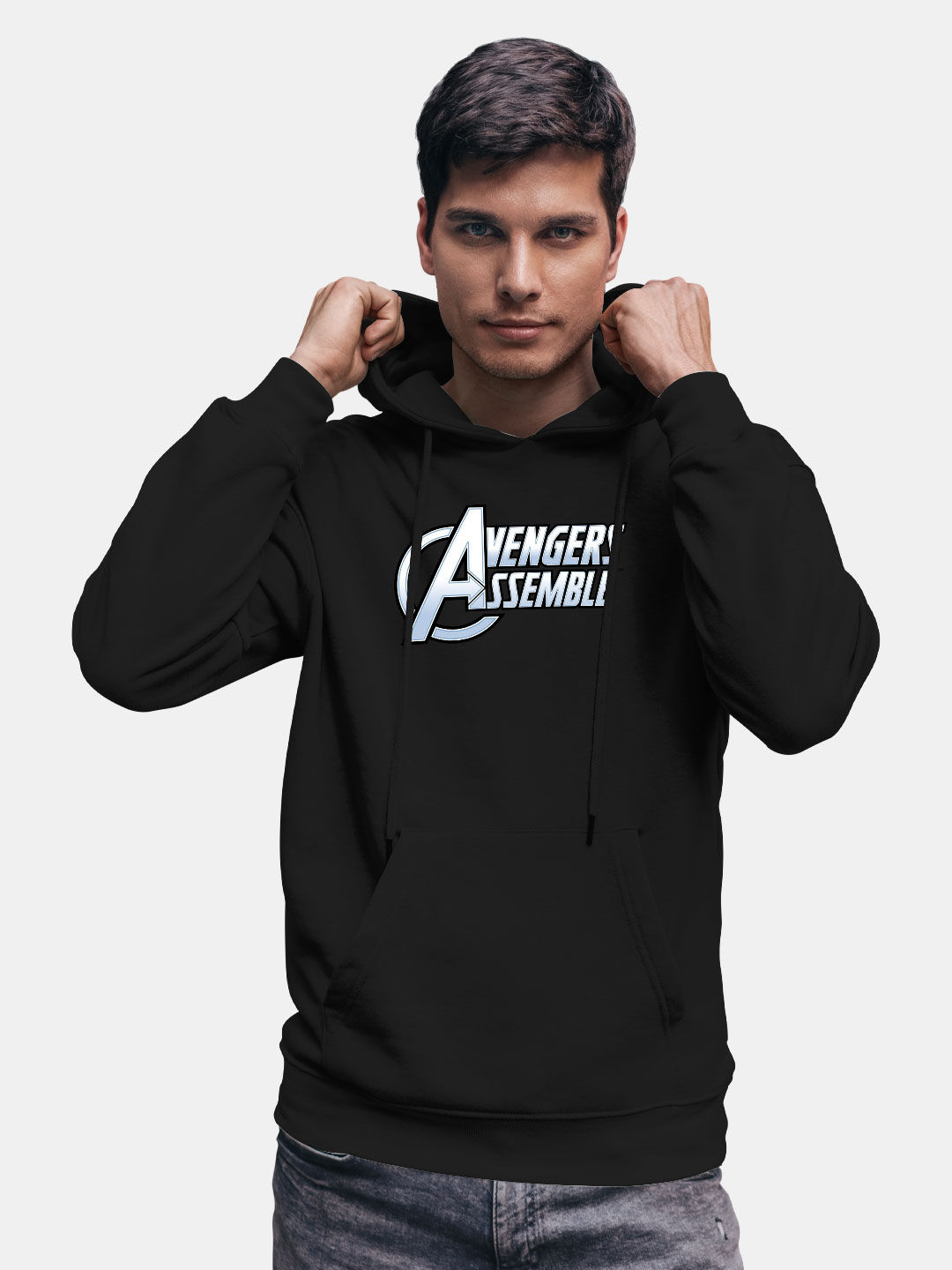 Buy Avengers Assemble Logo - Hoodie Hoodies Online
