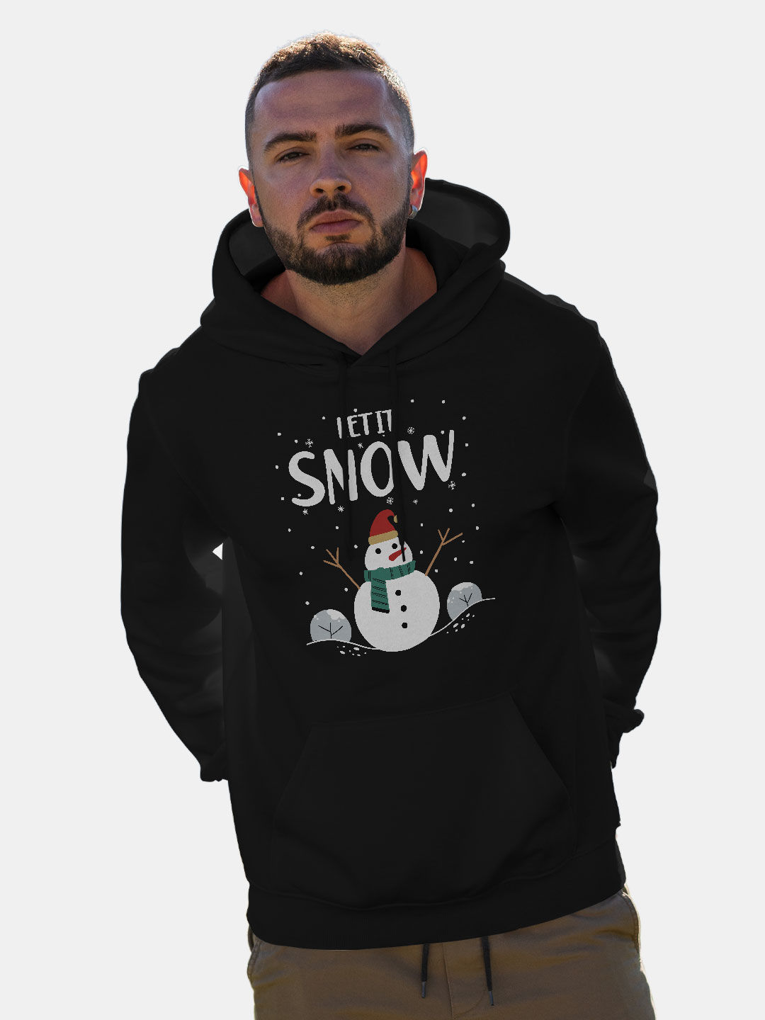 Buy Let It Snow - Hoodie Hoodies Online