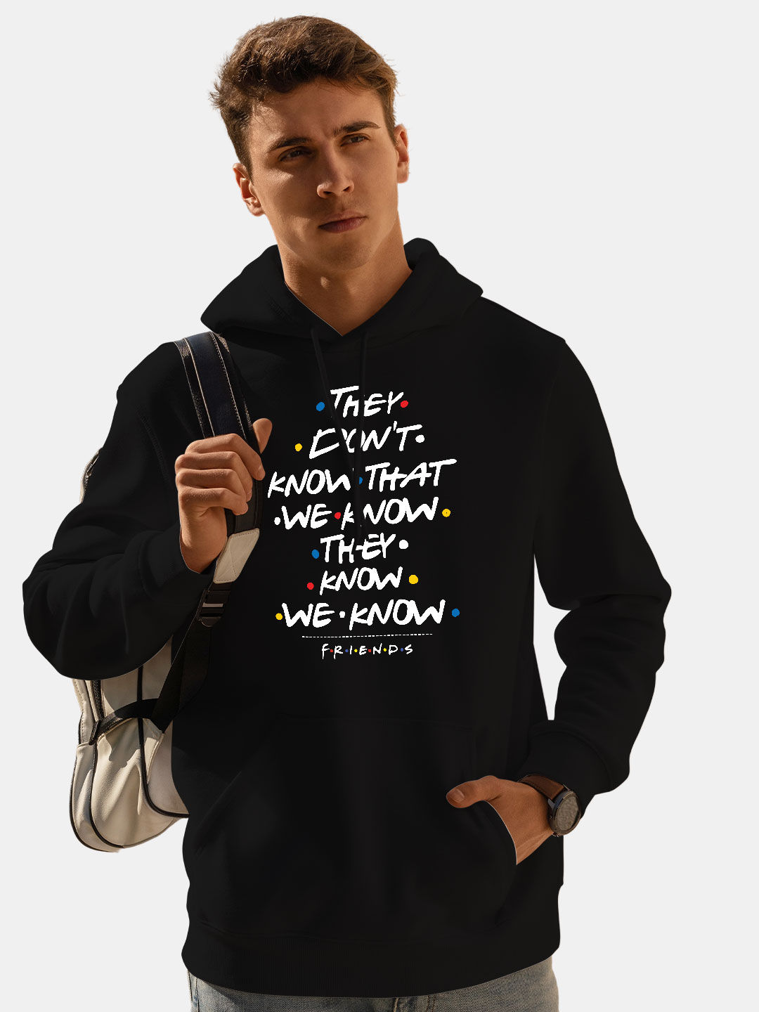 Buy They Dont Know Friends - Hoodie Hoodies Online