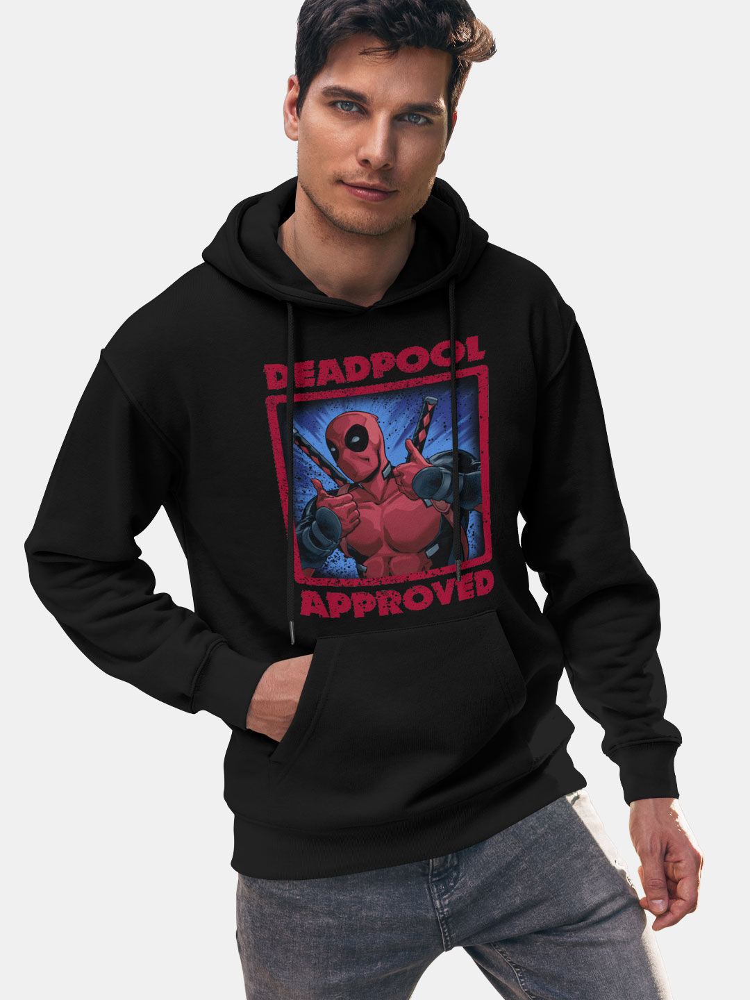 Men's hotsell deadpool hoodie