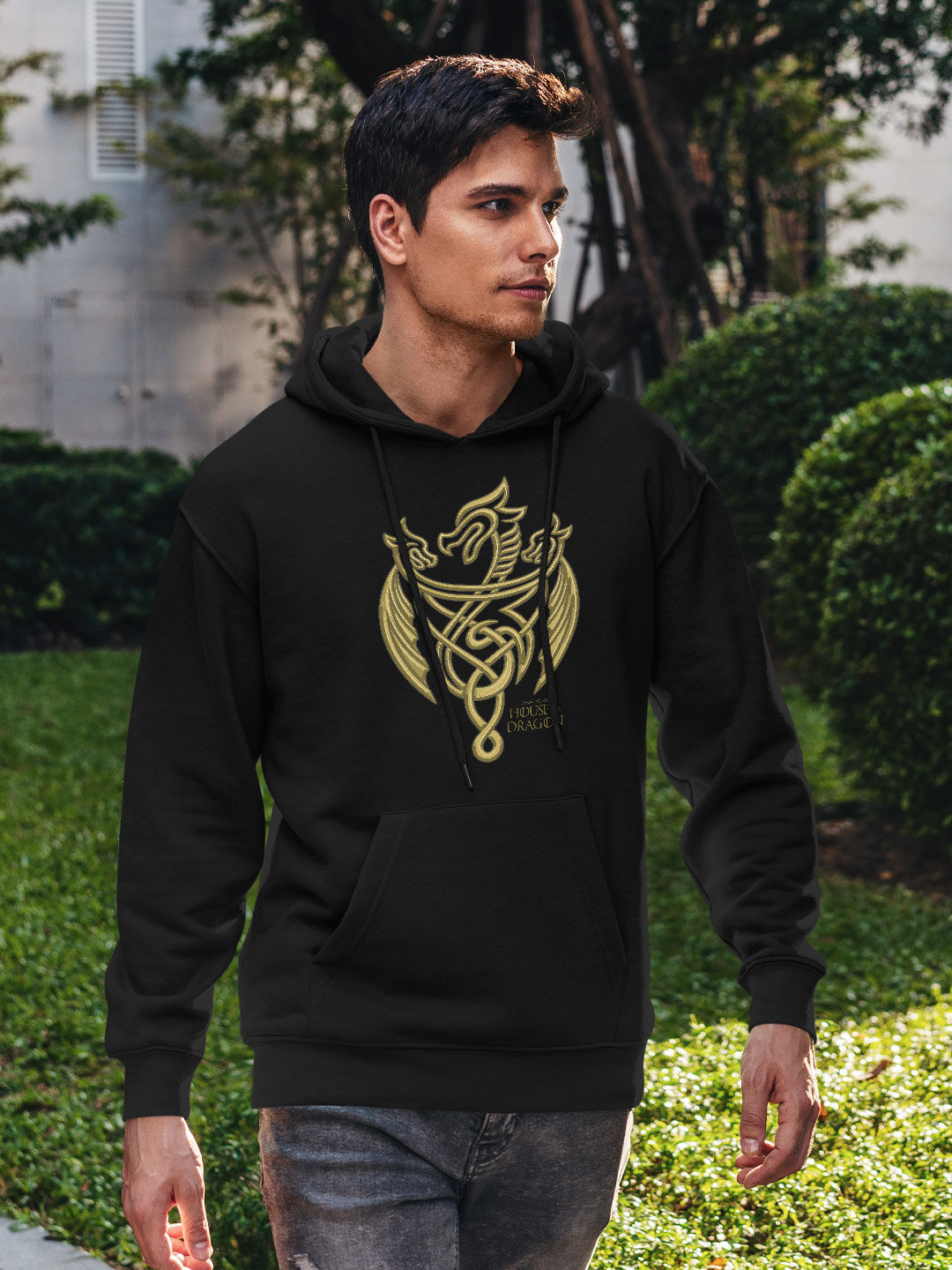 Dragon design clearance hoodie