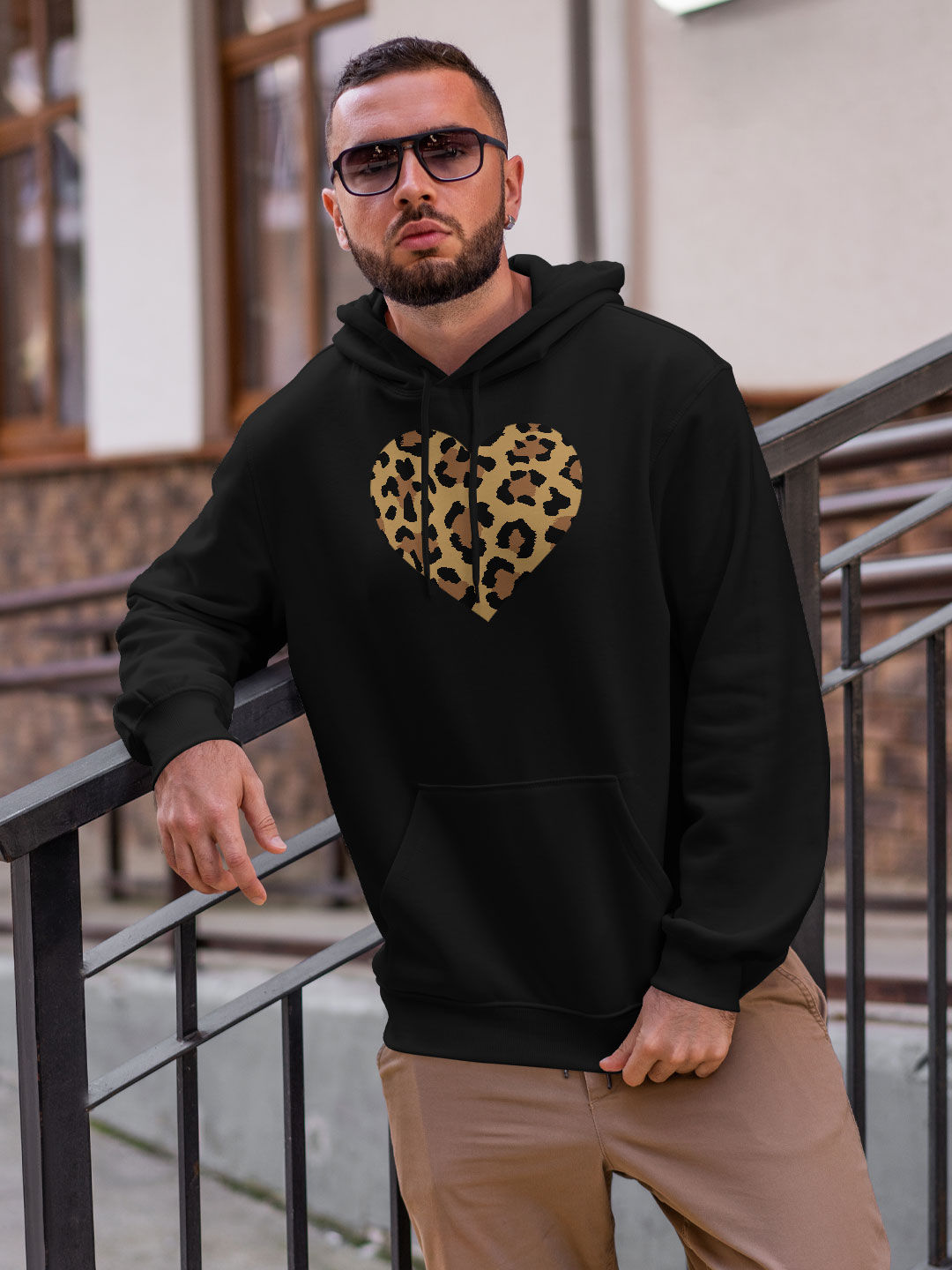 Leopard clearance hoodie mens