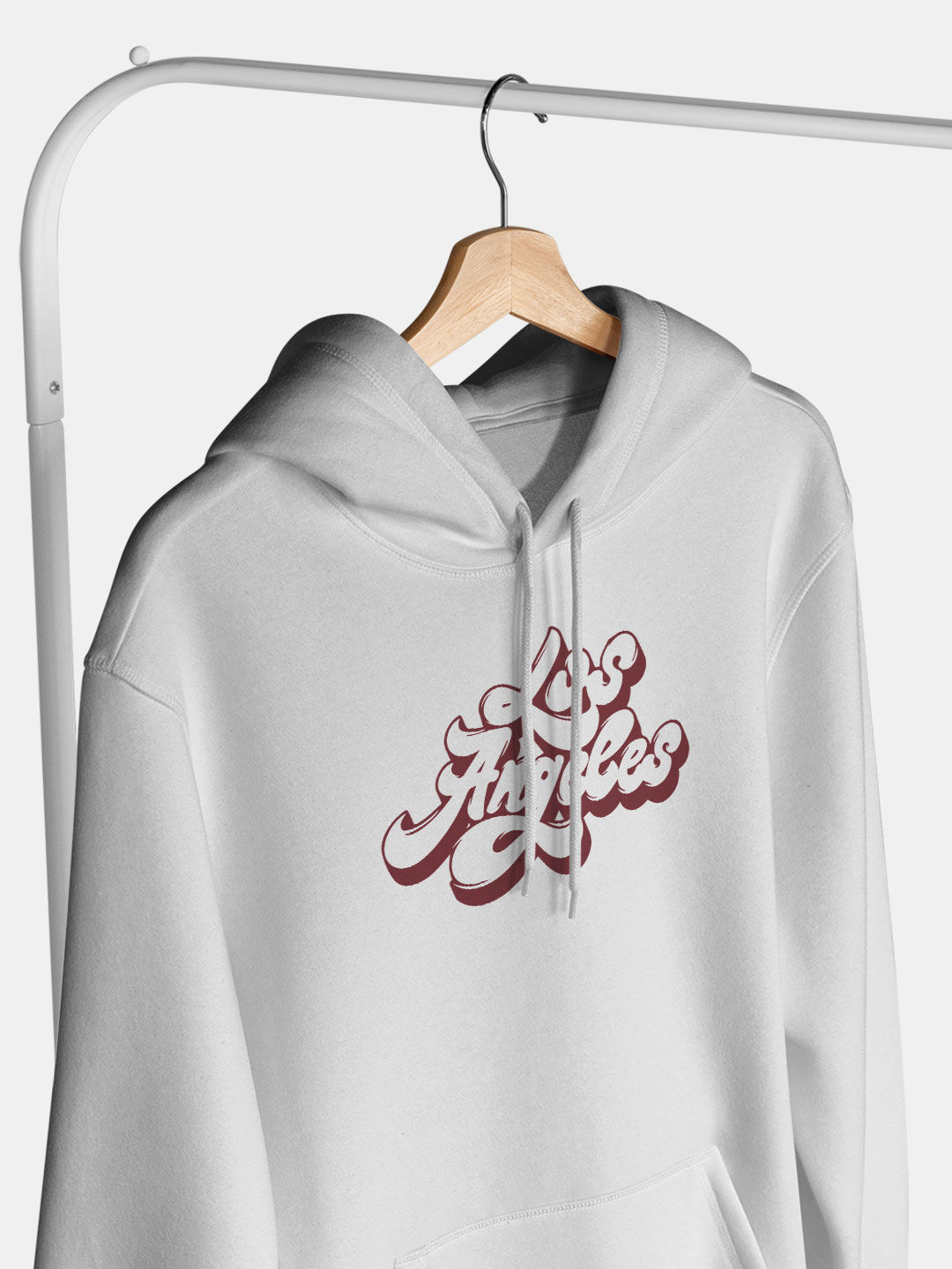 Buy Los Angeles White Mens Hoodies Online at Best Price.