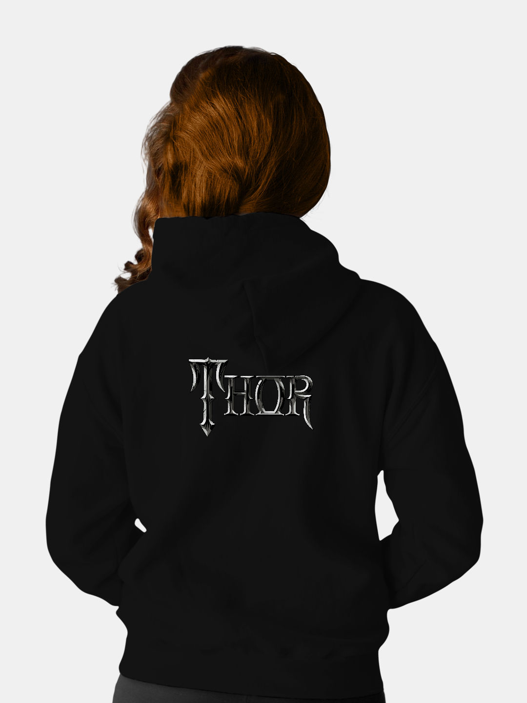 Comic Thor Mjolnir - Womens Hoodie