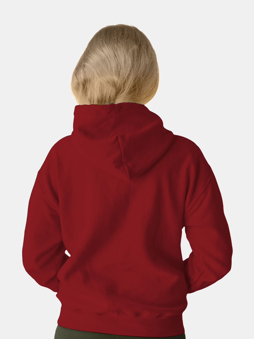 All red clearance hoodie