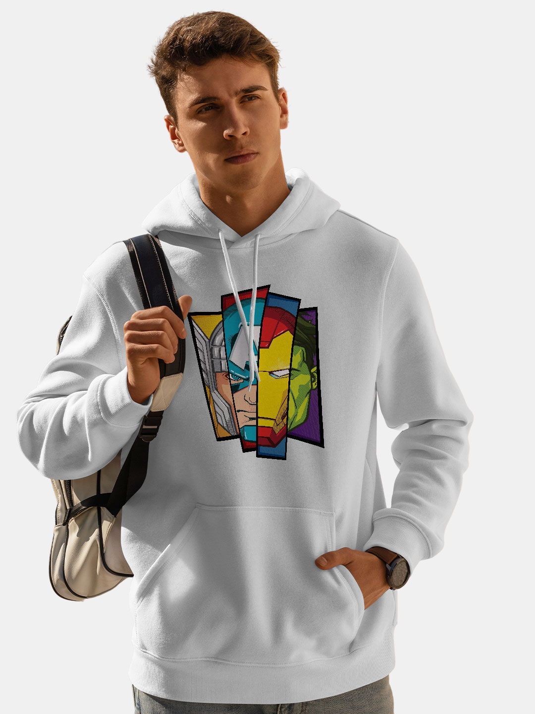 Mens avengers clearance hoodie