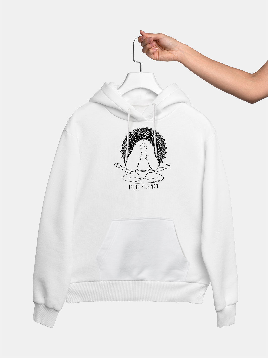 White hoodies store with designs