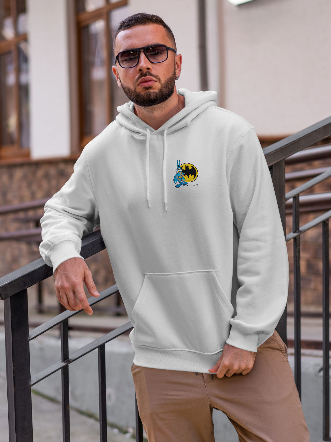 Bat Bunny - Mens Hoodie