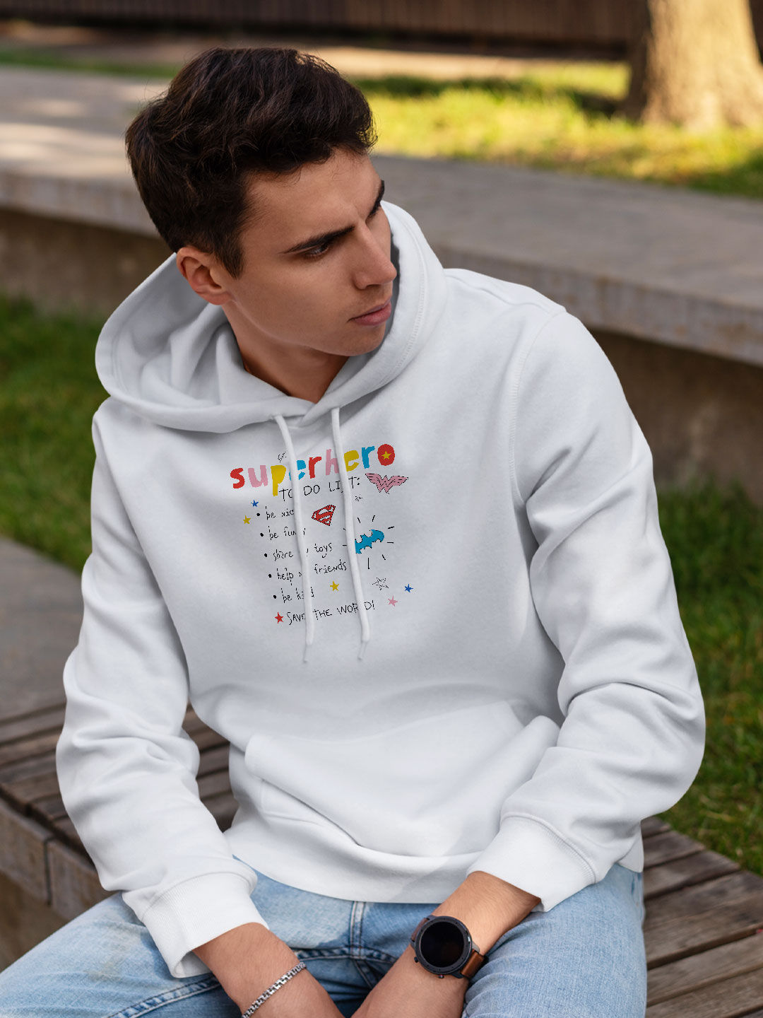 Mens superhero hoodies sale