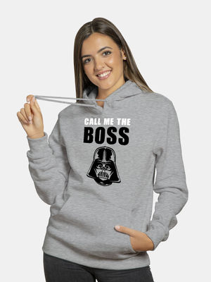 Buy Call Vader Boss - Womens Hoodie Grey Hoodies Online