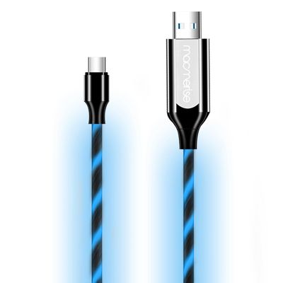 Buy Macmerise Illume Black - Type C LED Cables USB Cables Online