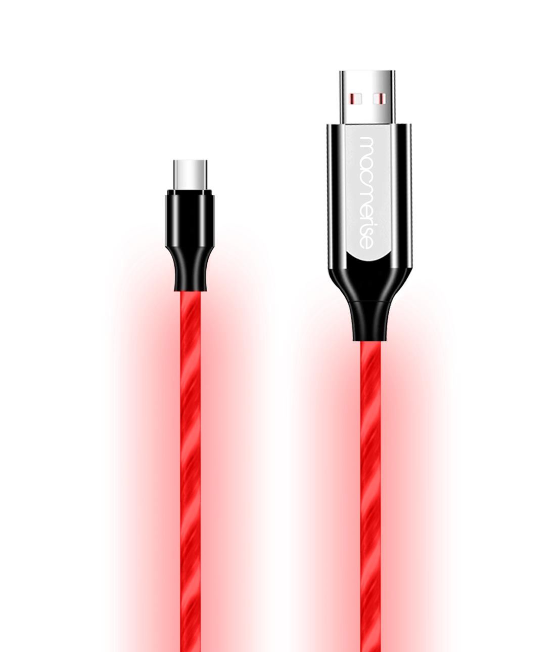 Macmerise Illume Red - Type C LED Cables