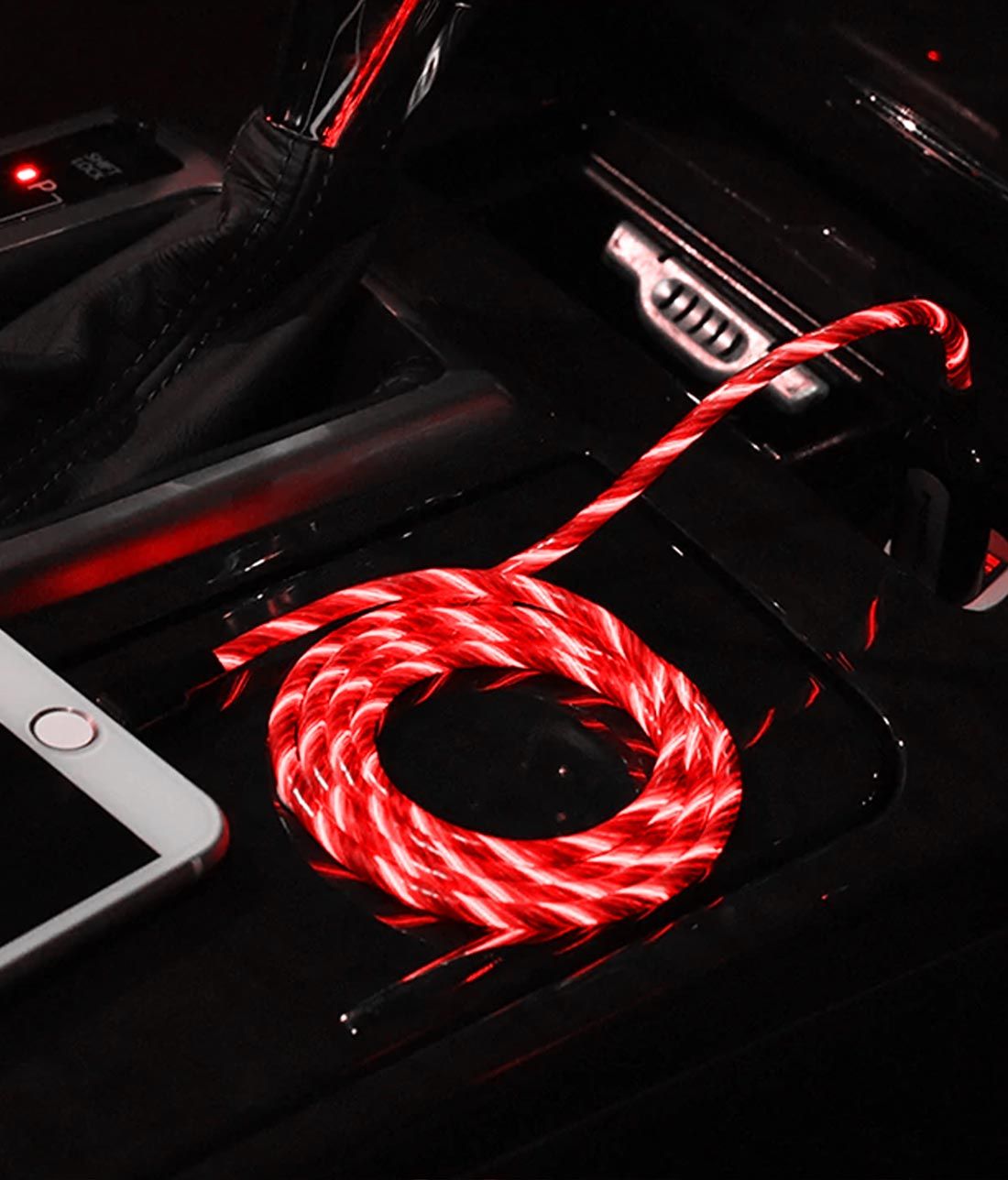 Macmerise Illume Red - Type C LED Cables