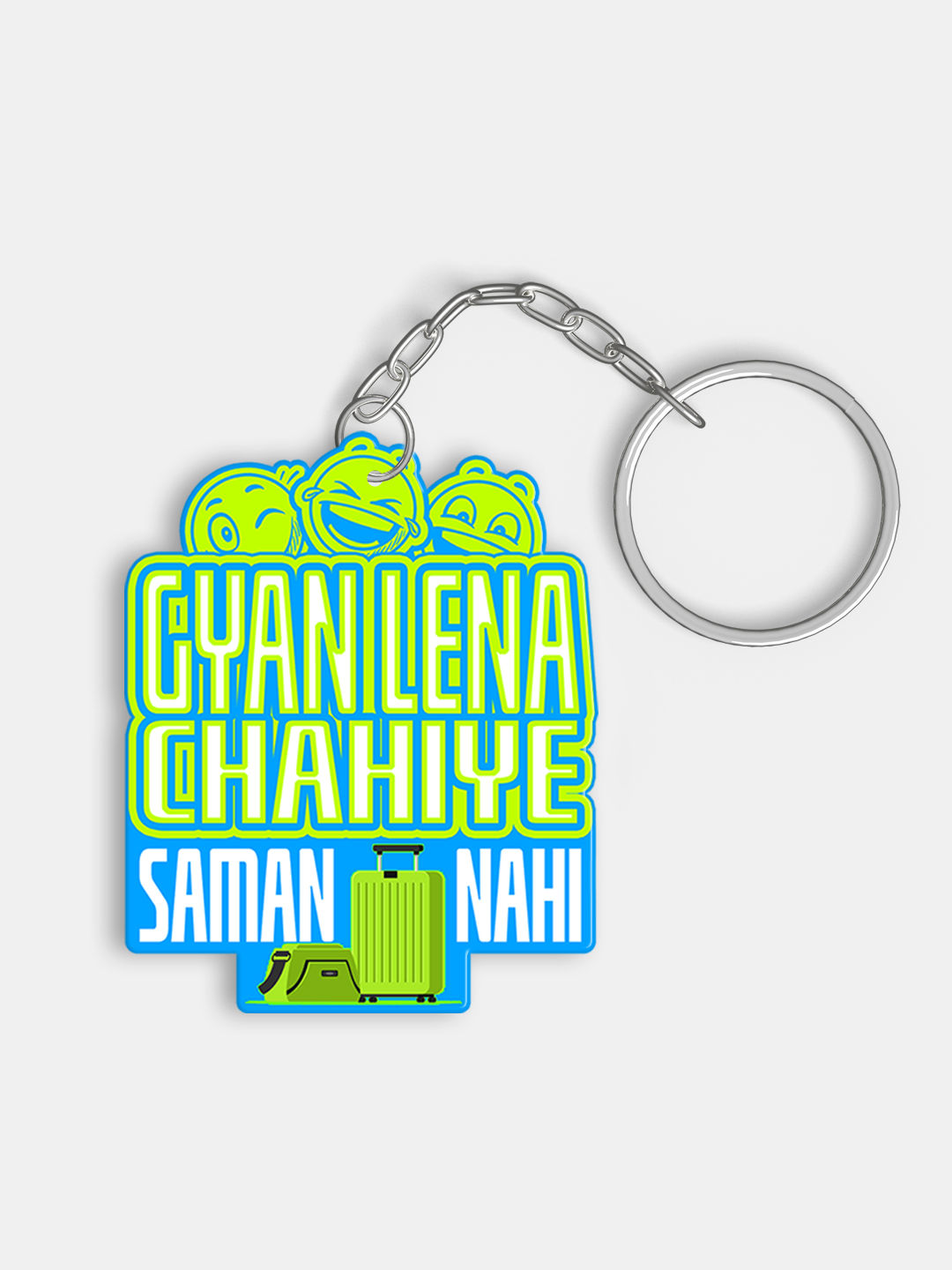 Buy Bhediya Gyanlena - Acrylic Keychains Keychains Online