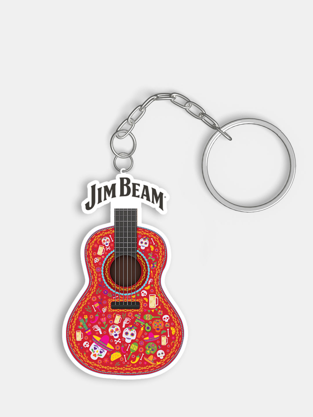Buy Jim Beam Guitar - Acrylic Keychains Keychains Online