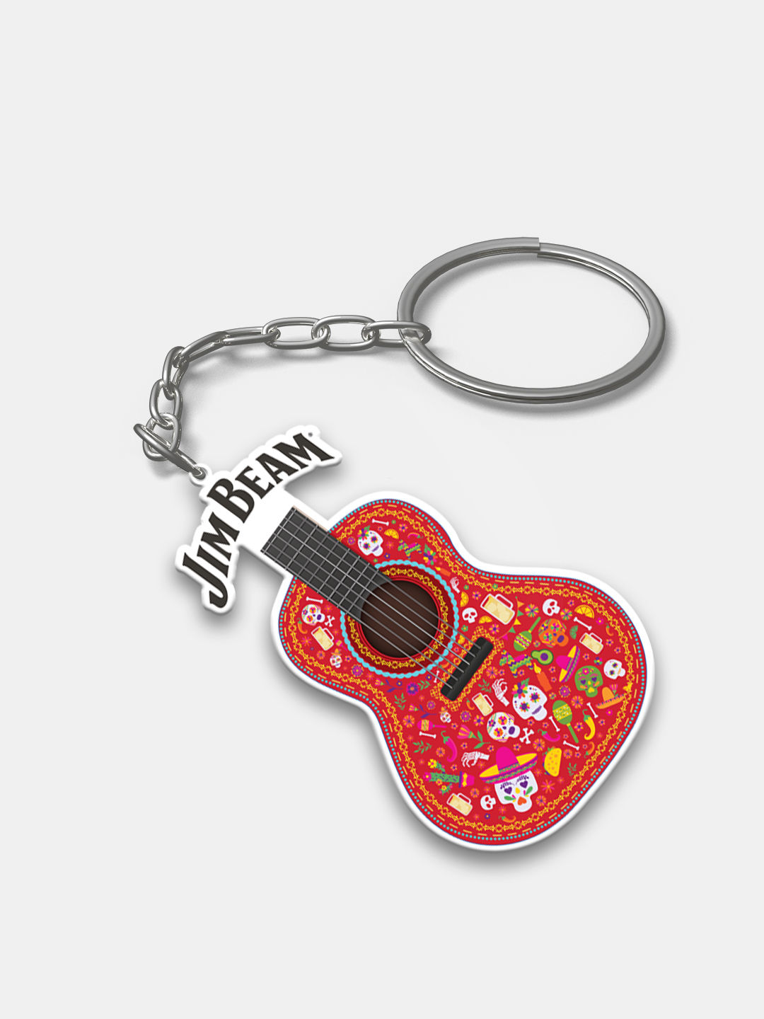 Jim Beam Guitar - Acrylic Keychains