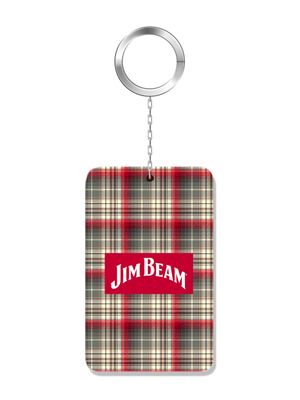 Buy Jim Beam Plaid stripes - Acrylic Keychains Keychains Online