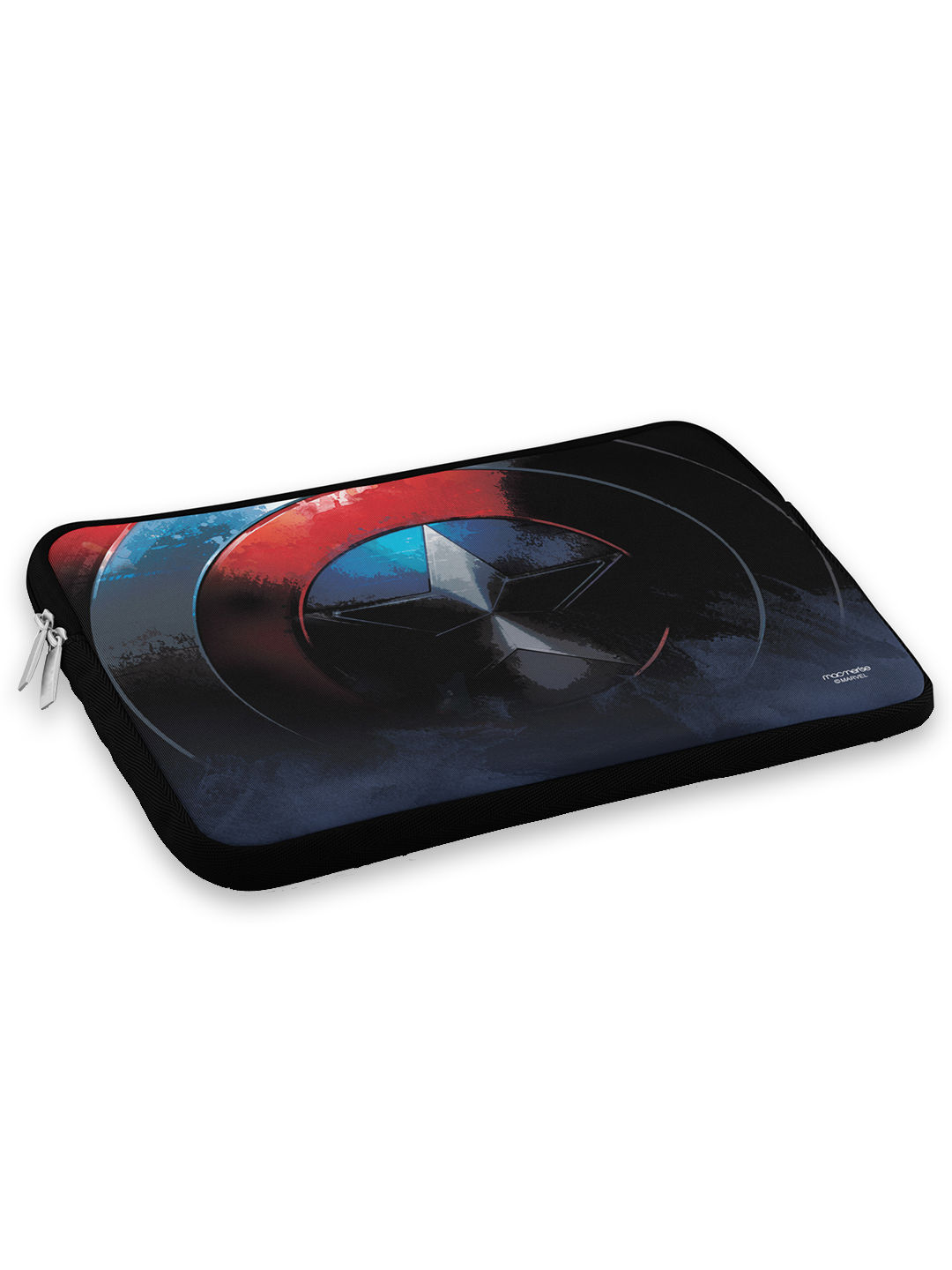 Grunge Cap Shield - Printed Laptop Sleeves (13 inch)