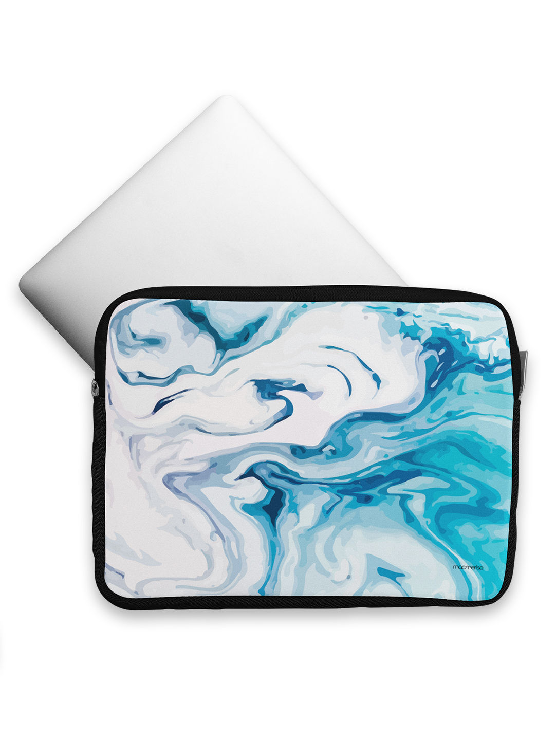 Liquid Funk Turquoise - Printed Laptop Sleeves (13 inch)