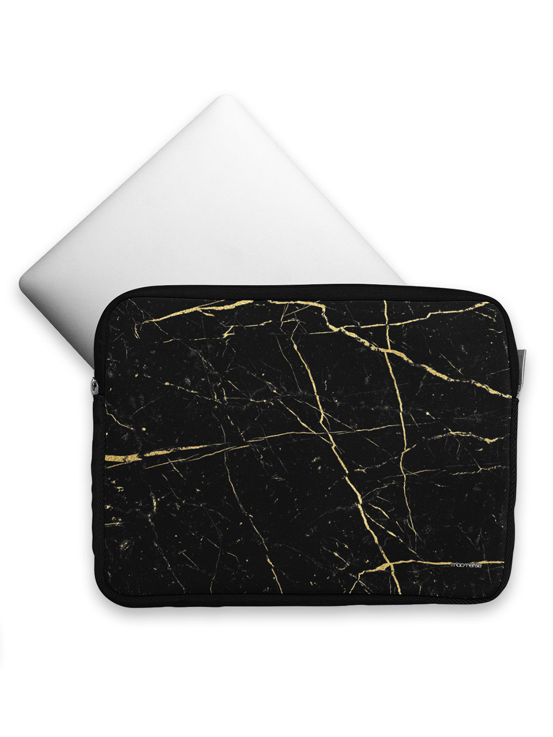 Marble Black Onyx - Printed Laptop Sleeves (13 inch)