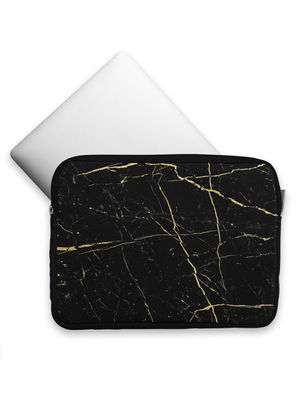 Buy Marble Black Onyx - Printed Laptop Sleeves (13 inch) Laptop Covers Online