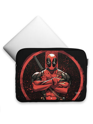Buy Deadpool Stance - Printed Laptop Sleeves (13 inch) Laptop Covers Online