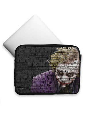 Buy Joker Quotes - Printed Laptop Sleeves (13 inch) Laptop Covers Online