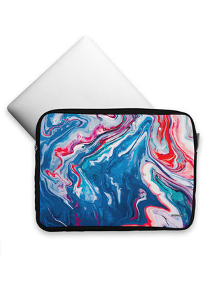 Buy Liquid Funk Blue - Printed Laptop Sleeves (13 inch) Laptop Covers Online