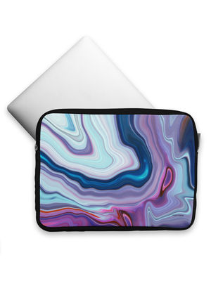 Buy Liquid Funk Purple - Printed Laptop Sleeves (13 inch) Laptop Covers Online