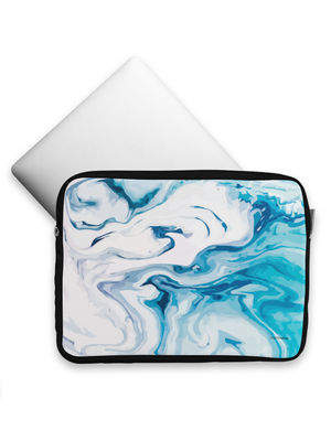 Buy Liquid Funk Turquoise - Printed Laptop Sleeves (13 inch) Laptop Covers Online