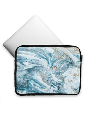 Buy Marble Blue Macubus - Printed Laptop Sleeves (13 inch) Laptop Covers Online