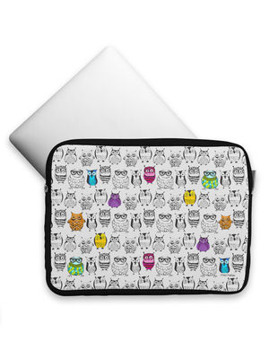 Buy Owl Art - Printed Laptop Sleeves (13 inch) Laptop Covers Online
