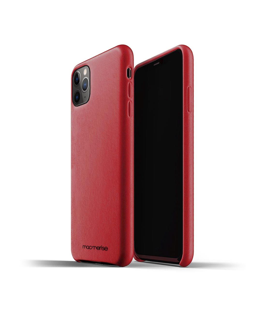 red leather iphone 11 case