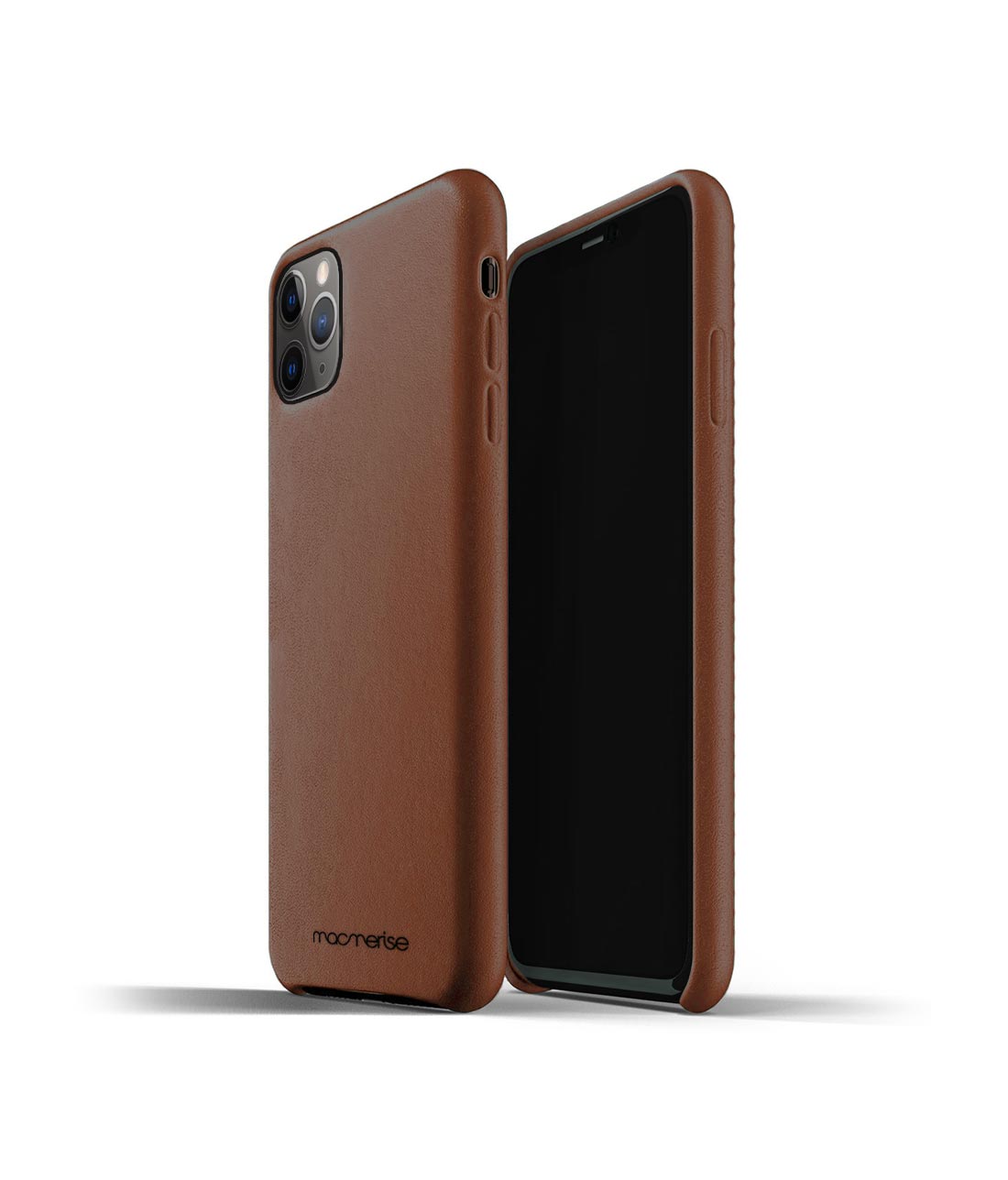Leather Phone Case Tan Brown - Leather Phone Case for iPhone 11 Pro Max