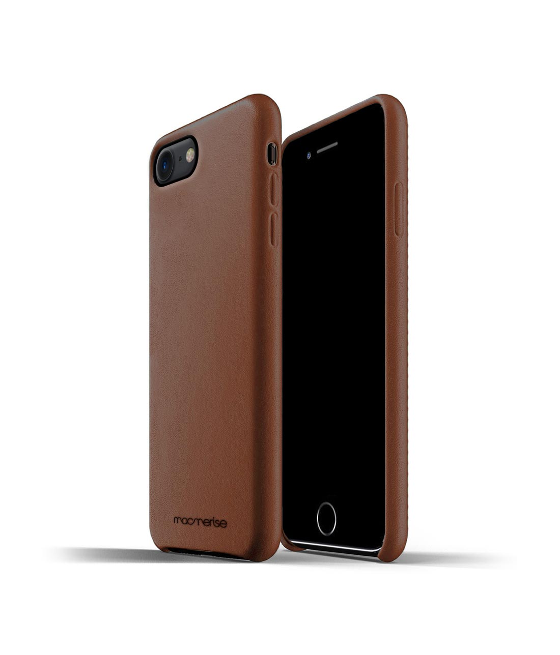 Leather Phone Case Tan Brown - Leather Phone Case for iPhone 7