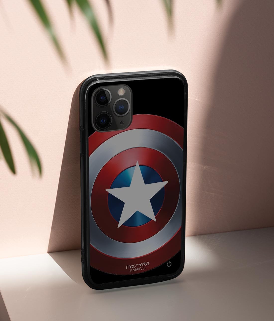 Classic Captains Shield - Lumous LED Phone Case for iPhone 11 Pro Max