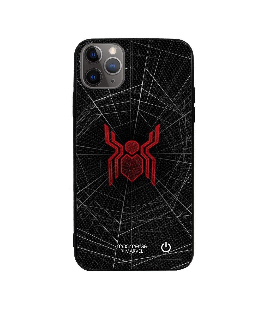 Spider Webbed - Lumous LED Phone Case for iPhone 11 Pro Max